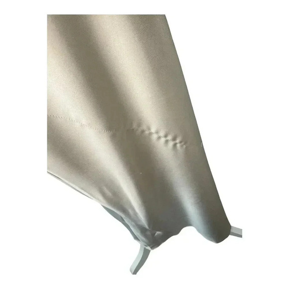 NEW ZARA Women’s XS SATIN-FINISH CONTRAST DRESS - Picture 8 of 8